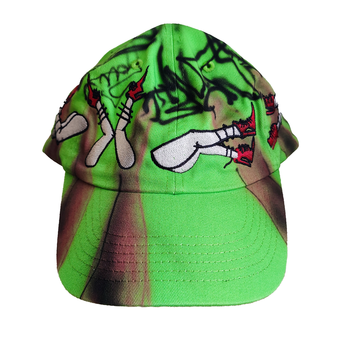 green fiend dad hat