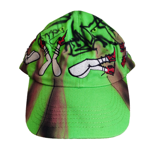 green fiend dad hat
